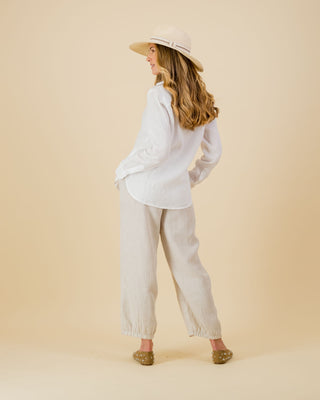 Ashley White Classic Shirt