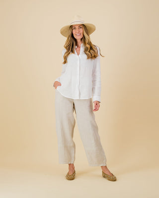 Ashley White Classic Shirt