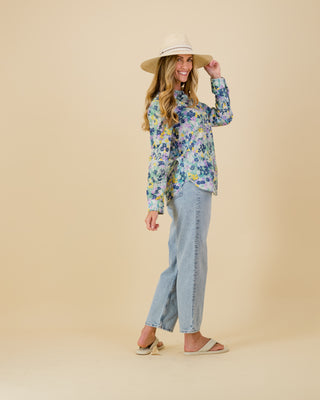 Ashley Classic Print Voille  Shirt