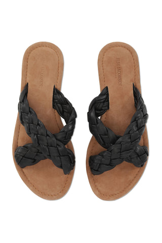 Vera 1006 Leather Sandal Black