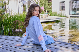 Rosa Cornflower Jumper