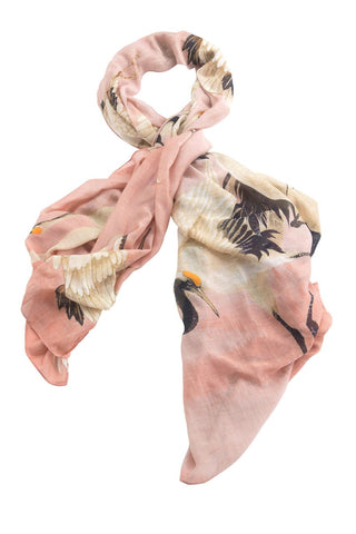 Stork Plaster Pink Scarf