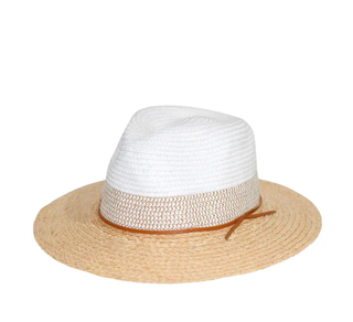 Tina Fedora Hat Natural 58cm