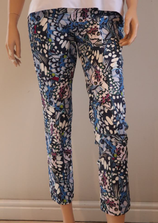 Chloe Capri Pant w/zip-560428