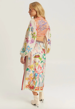Vanessa Paradise Midi Skirt