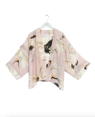 Stork Plaster Pink Kimono