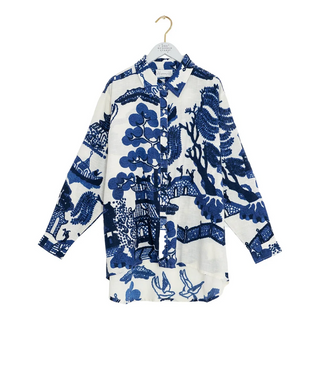 Giant Willow Blue Oversized Shirt