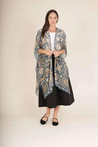 Susani Blue Throwover