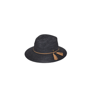 Caroline Fedora Hat Mixed Black 58cm