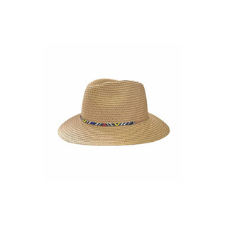 Shanga Bead Fedora Caremel 58cm