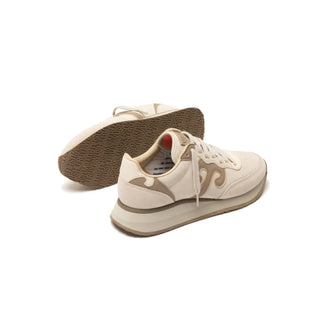 Master All Suede Trainer Snow White, Macchiato Milk.