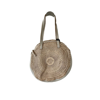 Maxi Round Cream Vintage Bag