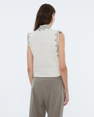 Pam Ecru Vest