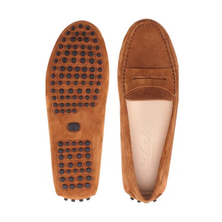 Felix Da Silva Suede Camel