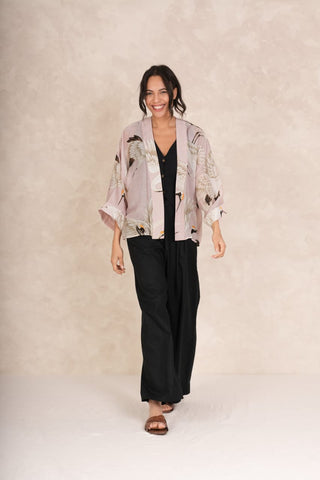 Stork Plaster Pink Kimono