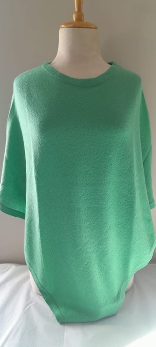 Julia Smaragd Knitted Poncho