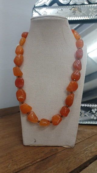 Amber Stone Necklace
