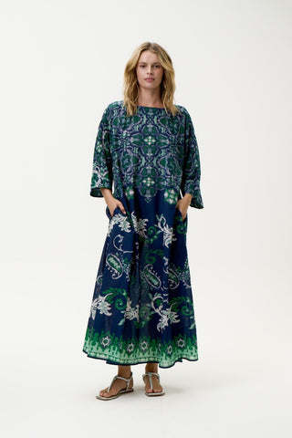 Jackie Isola Navy/Green