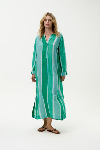 Bazaar Stripe Morrocan Green