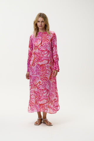 Long Genie Merida Pink Swirl