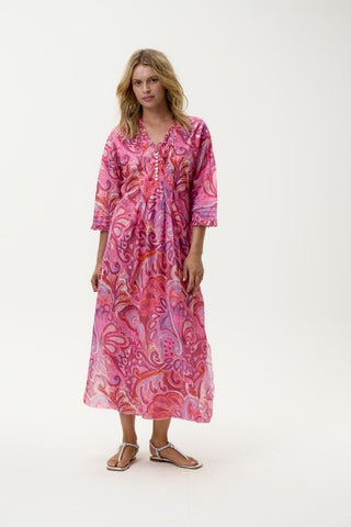 Long Poppy Merida Pink Swirl