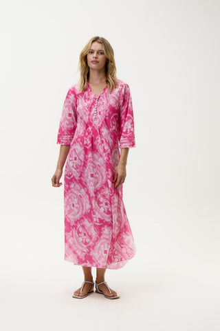 Long Poppy Praianco Pink Ikat