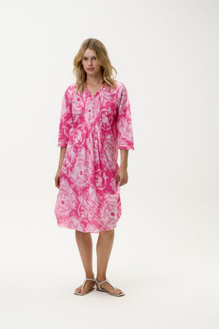 Middy Poppy Praianco Pink Ikat