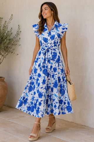 Tatyana Blu Dragonfly Dress