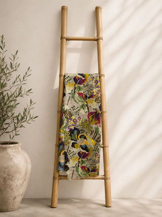 Anna Silk Wool Stoles  floral