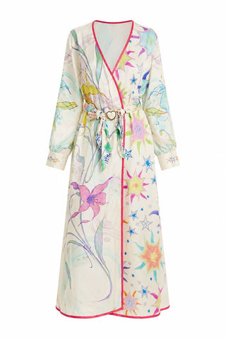 Faith Paradise Kimono Dress