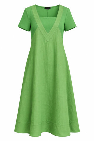 Le Marais Linen Dress Fern