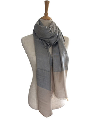 Cashmere Stripe Stole
