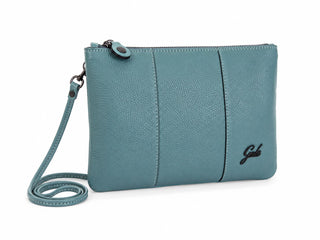 Beyonce Md Bull Blk  Leather Turq