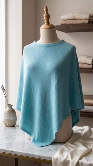 Julia Turkis Knitted Poncho