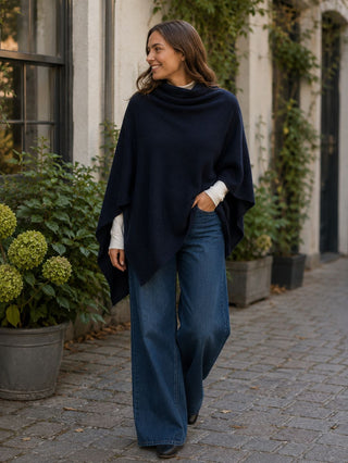 Julia Galaxy Knitted Poncho