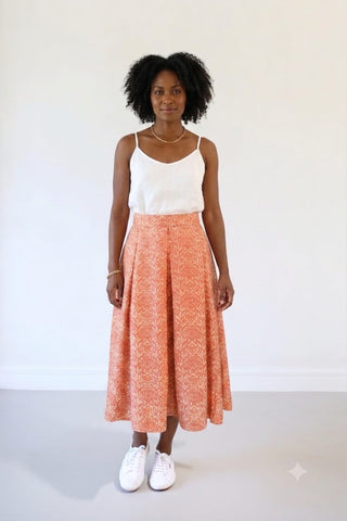 Shelly Skirt Tiamo 100% Linen
