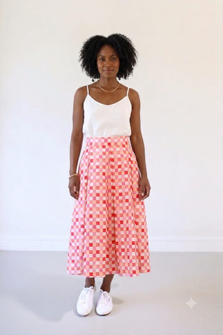 Shelly  Skirt  Agen 100% Cotton