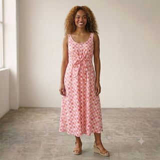 The Amelia Dress Agen 100% Cotton