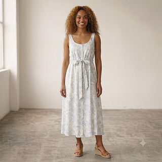 The Amelia Dress Esseu 100% Linen