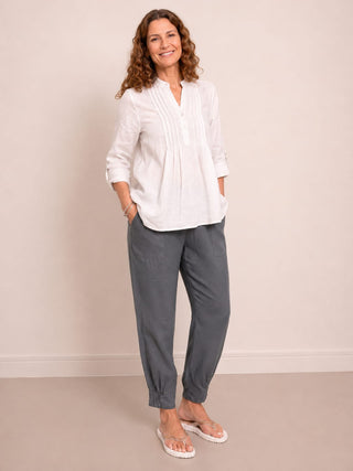 The Gerri Pants Navy 100% Cupro