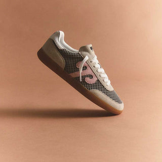 Gong  Charcoal /cream Blush Sneaker