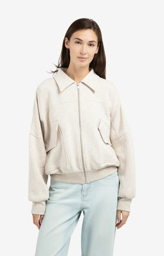 Sweat Jacket, Slate Melange
