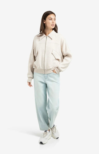 Sweat Jacket, Slate Melange