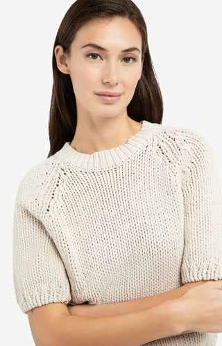 Yarn Sweater Sht Sle, Kit Beige