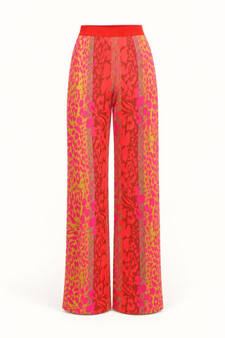 Red Leopard Pants
