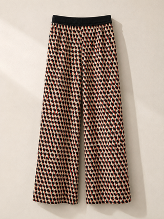 Cook Beige & Black Pants