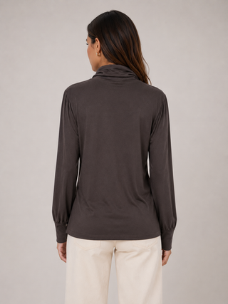 Jenny Dark grey poloneck