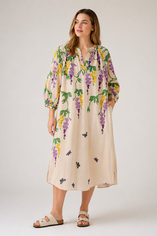 Wisteria Lilac Raglan Dress