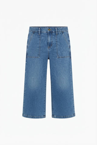 Hudson Crop Jeans denim