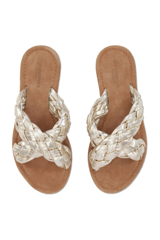 Vera 1006 Leather Sandal Silver